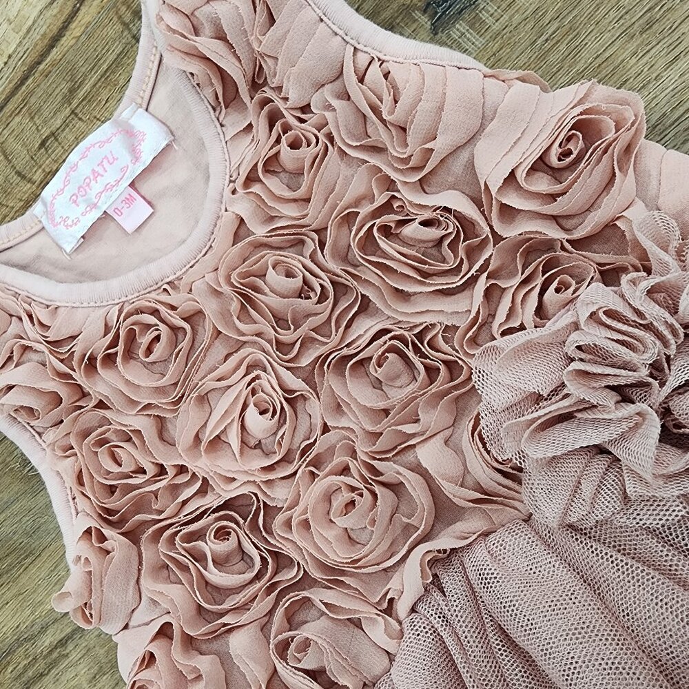 Popatu Rose Bodysuit Dress - Picture 5 of 5